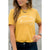 Support Local Farmers Wheat Graphic Tee - Betsey's Boutique Shop - Shirts & Tops