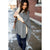 Knit V-Neck Pull Over Poncho - Betsey's Boutique Shop - Coats & Jackets