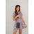 Embroidery Accented Floral Tie Back Dress - Betsey's Boutique Shop - Dresses