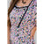 Embroidery Accented Floral Tie Back Dress - Betsey's Boutique Shop - Dresses