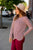 Striped Side Knot Long Sleeve Tee - Betsey's Boutique Shop - Shirts & Tops
