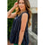 Vertical Striped Triple Tiered Tank - Betsey's Boutique Shop - Shirts & Tops