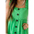 Ruched Strap Button Accent Tank - Betsey's Boutique Shop - Shirts & Tops