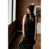 Lace Neck Detailed Dress - Black