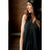 Lace Neck Detailed Dress - Black - Betsey's Boutique Shop - Dresses