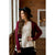 Stripe Color Block Tunic Cardigan - Betsey's Boutique Shop - Coats & Jackets