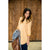 3/4 Cuffed Sleeve Two-Toned Sweatshirt Tunic - Betsey's Boutique Shop