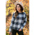 Checkered Buffalo Plaid Sweater - Betsey's Boutique Shop - Outerwear