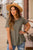 Cuffed Relaxed Swing Tee - Betsey's Boutique Shop -