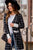 Plaid Solid Trimmed Tunic Cardigan - Betsey's Boutique Shop -