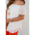 Textured Dot Off The Shoulder Blouse - Betsey's Boutique Shop - Shirts & Tops