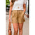 Relaxed Frayed Edge Shorts - Betsey's Boutique Shop - Shorts