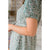 Daisy Tie Accents Short Sleeve Dress - Betsey's Boutique Shop - Dresses