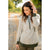 Striped Solid Trimmed Hoodie - Betsey's Boutique Shop - Shirts & Tops