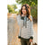 Striped Solid Trimmed Hoodie - Betsey's Boutique Shop - Shirts & Tops