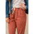 Relaxed Drawstring Detailed Bottom Pants - Betsey's Boutique Shop - Pants