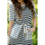 Two Toned Striped Dress - Betsey's Boutique Shop - Dresses