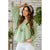 Field Of Daisies Bibbed Blouse - Betsey's Boutique Shop - Shirts & Tops