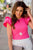 Dual Blouse Sleeve Ribbed Tee - Betsey's Boutique Shop -