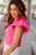 Dual Blouse Sleeve Ribbed Tee - Betsey's Boutique Shop -