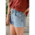 Frayed Bottom Tie Denim Shorts - Betsey's Boutique Shop - Shorts