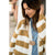 Heavy Striped Tunic Cardigan - Betsey's Boutique Shop - Coats & Jackets