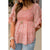 Blooming Ruffles Smocked Peplum Blouse - Betsey's Boutique Shop - Shirts & Tops