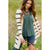 Striped Butter Soft Tunic Cardigan -Cream - Betsey's Boutique Shop - Coats & Jackets