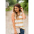 Thick Striped Knit Sweater Tank - Betsey's Boutique Shop