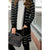Solid Pocket Chic Striped Cardigan - Betsey's Boutique Shop - Coats & Jackets