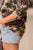 Tab Sleeve Camo Button Up - Betsey's Boutique Shop - Shirts & Tops
