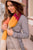 Vibrant Block Dipped Scarf - Betsey's Boutique Shop - Scarves