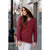 Stitched Accent Sweatshirt - Betsey's Boutique Shop - Shirts & Tops