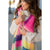 Fuzzy Wonders Multi Colored Scarf - Betsey's Boutique Shop - Scarves