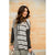 Mixed Stripe Cowl Neck Sweatshirt - Betsey's Boutique Shop - Shirts & Tops