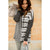 Mixed Stripe Cowl Neck Sweatshirt - Betsey's Boutique Shop - Shirts & Tops