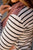 Striped Chevron Cowl Neck - Betsey's Boutique Shop - Shirts & Tops