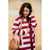 Wide Striped Cardigan - Betsey's Boutique Shop - Coats & Jackets