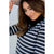 So Soft Striped Solid Trim Sweatshirt - Betsey's Boutique Shop - Outerwear