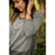 Two Tone Thermal Long Sleeve Tee - Betsey's Boutique Shop - Shirts & Tops