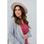 Ribbed Trim Knit Cardigan - Betsey's Boutique Shop - Coats & Jackets