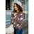 Brushed Dot Cowl Neck Sweatshirt - Betsey's Boutique Shop - Shirts & Tops