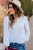 Long Sleeve Ruffle Neck Dressy Blouse - Betsey's Boutique Shop - Shirts & Tops