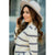 Striped Butter Soft Tunic Cardigan -Cream - Betsey's Boutique Shop