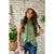 Smocked Cinch Neck Ruffle Shoulder Tank - Betsey's Boutique Shop - Shirts & Tops