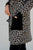 Mini Leopard Solid Trim Tunic Cardigan - Betsey's Boutique Shop - Coats & Jackets