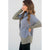 Cowl Neck Accent Tunic Sweatshirt - Betsey's Boutique Shop - Shirts & Tops