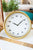 Brass Table Clock - Betsey's Boutique Shop -