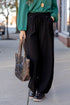 Classy Relaxed Large Pocket Pants