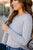 Lightly Textured Long Sleeve Tee - Betsey's Boutique Shop -